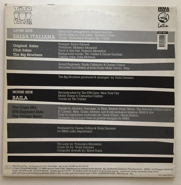 Tito Valdez - Salsa Italiana / Baila | Irma CasaDiPrimordine (ICP 047)