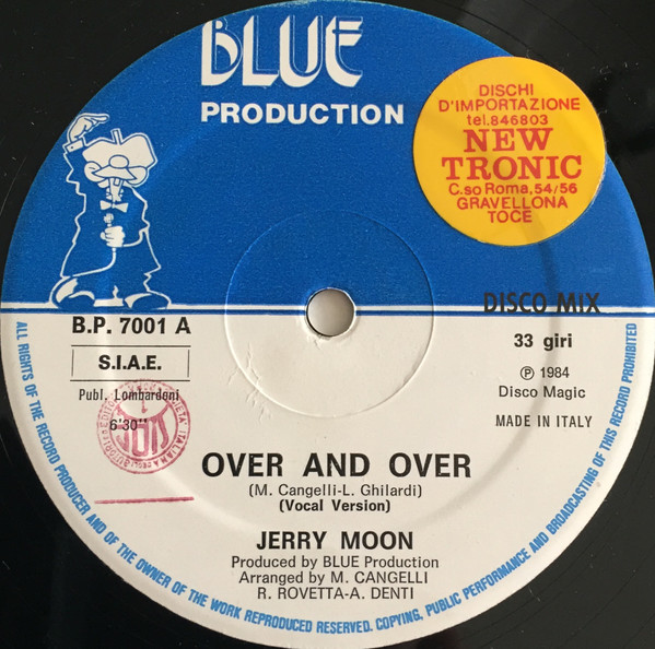 Jerry Moon - Over And Over | Blue Production (B.P. 7001) - 3 Jerry Moon - Over And Over | Blue Production (B.P. 7001) - 3