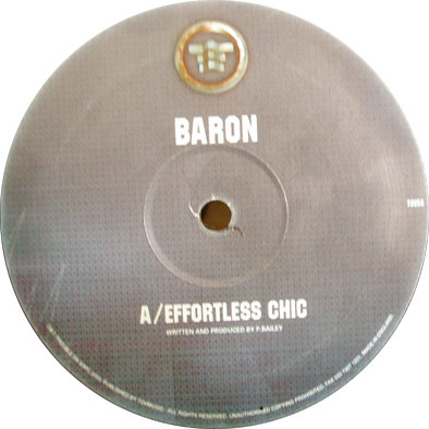 Baron - Effortless Chic / School Disco | Trouble On Vinyl (TOV 55) - 2