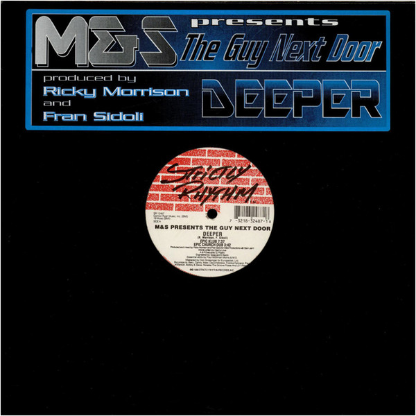 M&S Presents The Guy Next Door - Deeper | Strictly Rhythm (SR 12487)