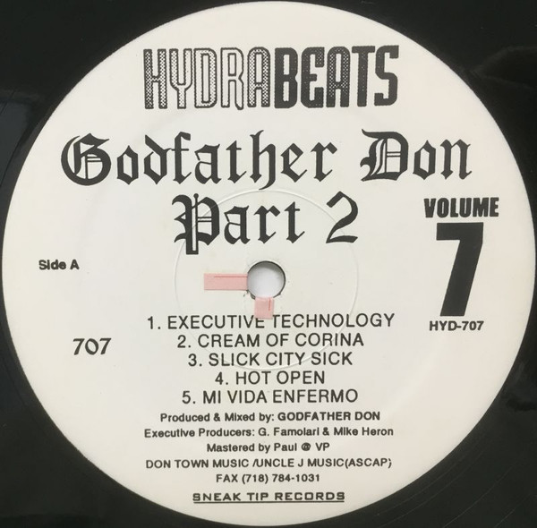 Godfather Don - Hydra Beats Volume 7 | Hydra Entertainment (HYD-707) Godfather Don - Hydra Beats Volume 7 | Hydra Entertainment (HYD-707)