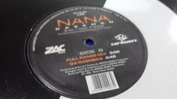 Nana - Darkman | Zac Records (ZAC 139) - 2