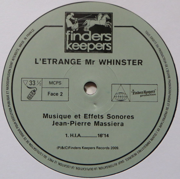 Horrific Child - L'Étrange Mr Whinster | Finders Keepers Records (FKR027LP) - 4