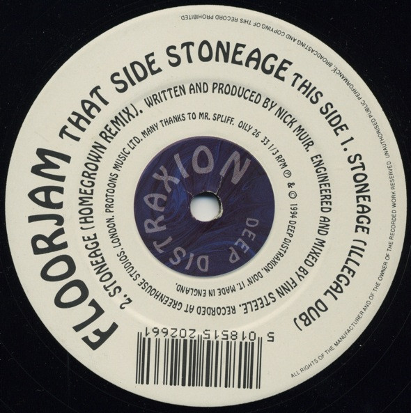Floorjam - Stoneage | Deep Distraxion (OILY 26) - 3 Floorjam - Stoneage | Deep Distraxion (OILY 26) - 3