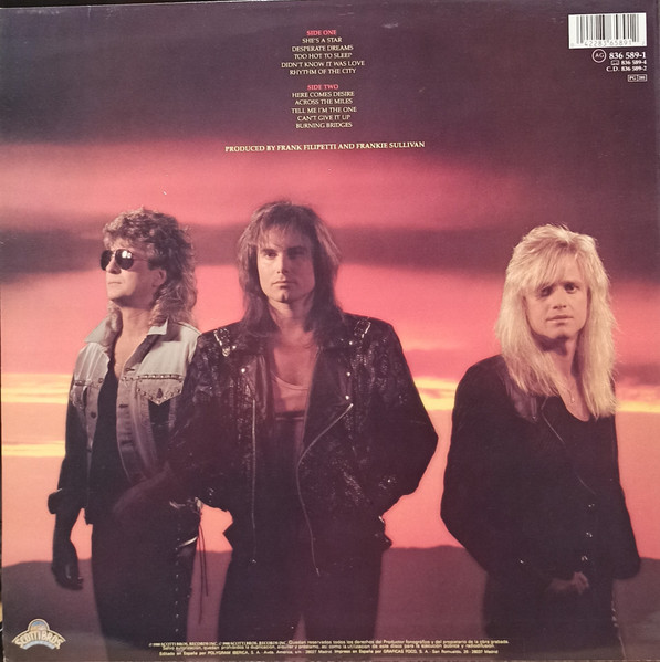 Survivor - Too Hot To Sleep | Scotti Bros. Records (836 589-1) - 2