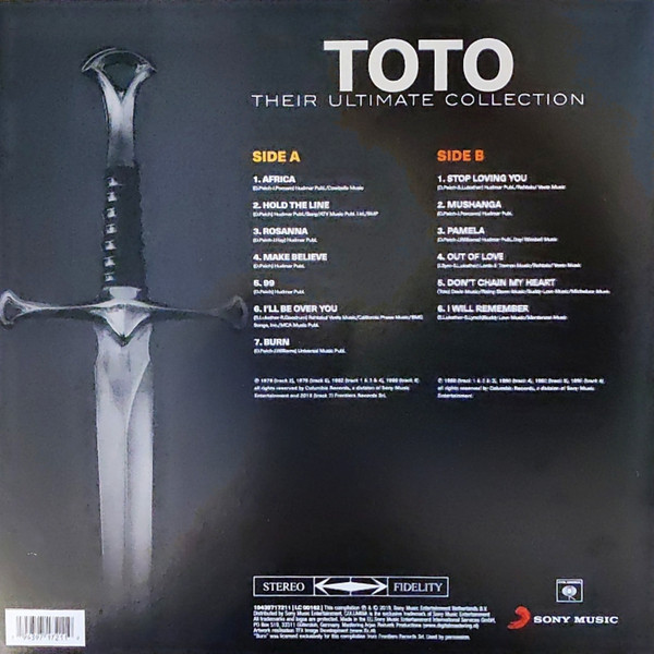Toto - Their Ultimate Collection | Sony Music (19439717211) - 2 Toto - Their Ultimate Collection | Sony Music (19439717211) - 2
