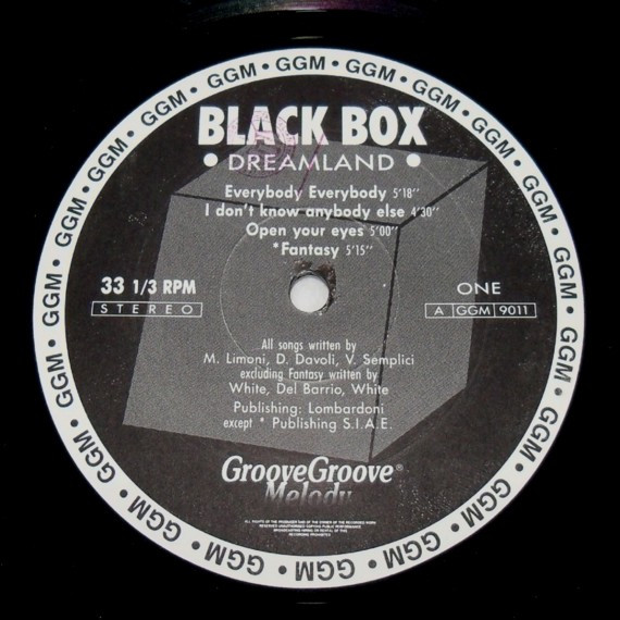 Black Box - Dreamland | Groove Groove Melody (GGM 9011) - 3 Black Box - Dreamland | Groove Groove Melody (GGM 9011) - 3