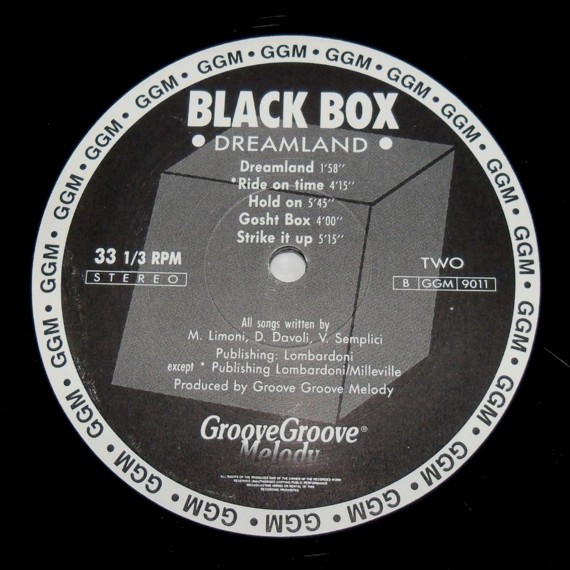 Black Box - Dreamland | Groove Groove Melody (GGM 9011) - 4 Black Box - Dreamland | Groove Groove Melody (GGM 9011) - 4