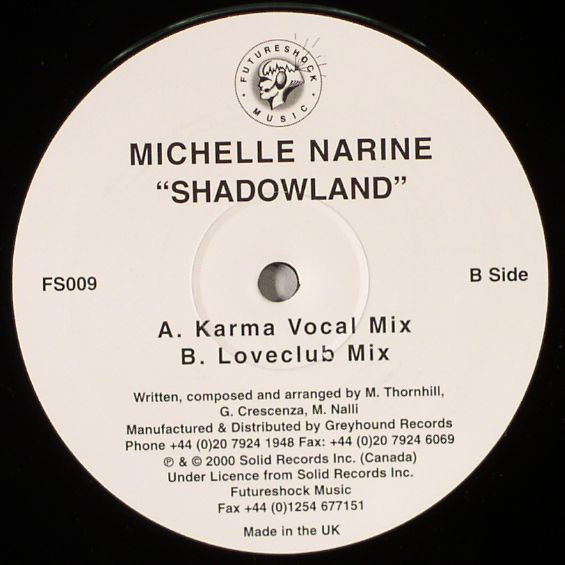 Michelle Narine - Shadowland | Futureshock Music (FS 009)
