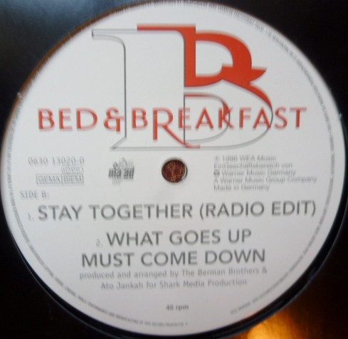 Bed & Breakfast - Stay Together | Maad Records (0630 13020-0) - 3 Bed & Breakfast - Stay Together | Maad Records (0630 13020-0) - 3
