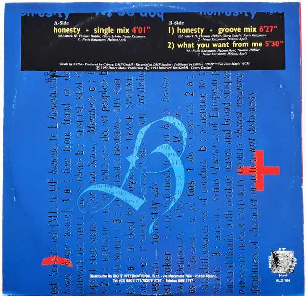 Intermission - Honesty | Dig It Al Mark (ALX 104) - 2 Intermission - Honesty | Dig It Al Mark (ALX 104) - 2