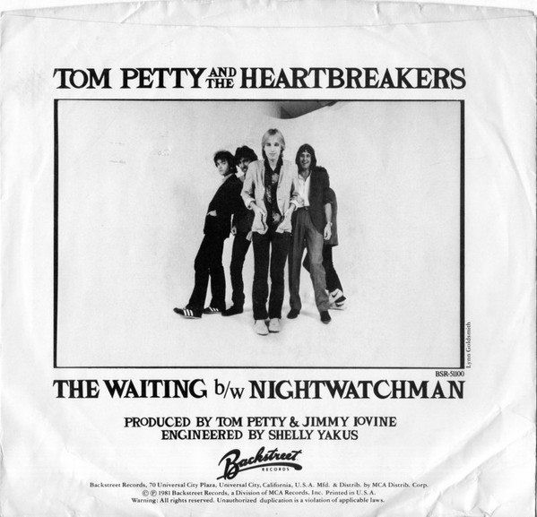 Tom Petty And The Heartbreakers - The Waiting | Backstreet Records (BSR-51100) - 2