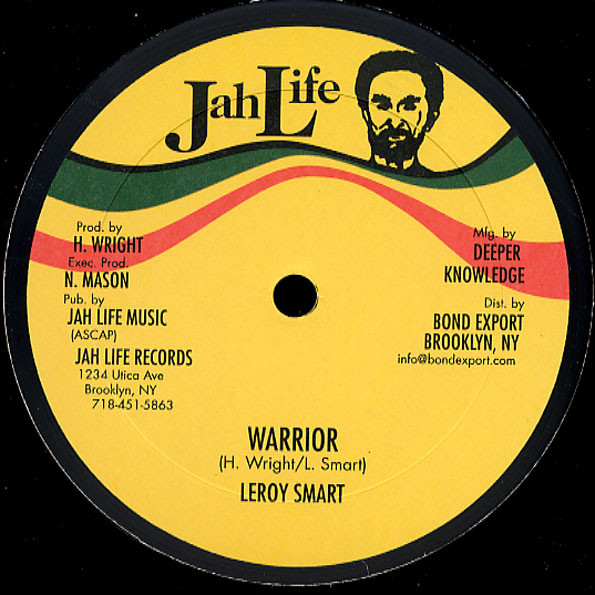 Leroy Smart - Warrior / Thief In The Night | Jah Life (JL-002) Leroy Smart - Warrior / Thief In The Night | Jah Life (JL-002)
