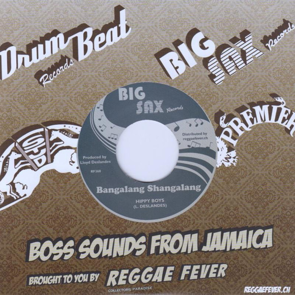 The Hippy Boys , Rupie Martin - Bangalang Shangalang | Big Sax Records (RF360) - main