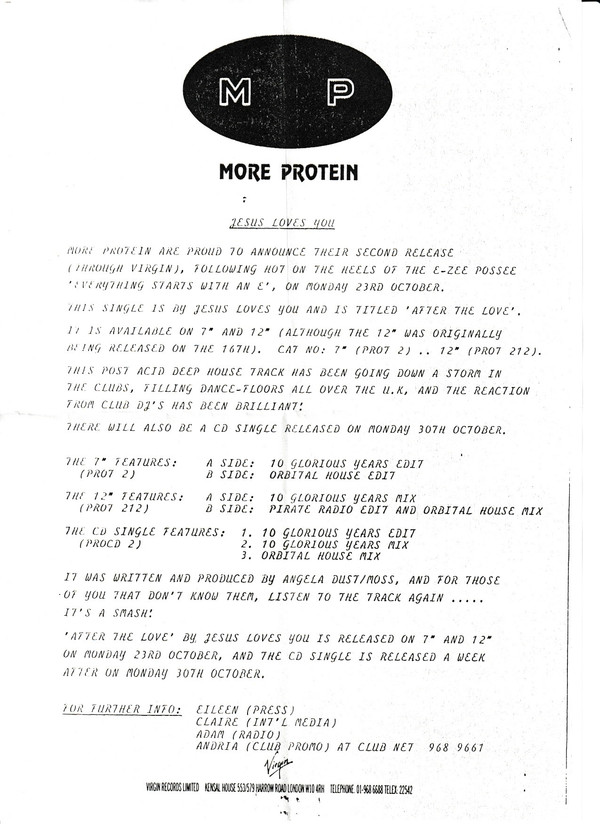 Jesus Loves You - After The Love | More Protein (PROT2-12) - 5