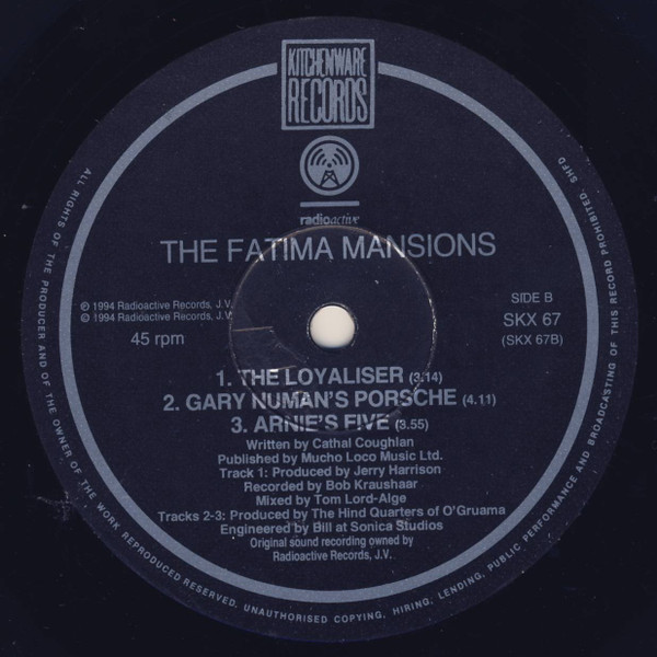 The Fatima Mansions - The Loyaliser | Kitchenware Records (SKX 67) - 4