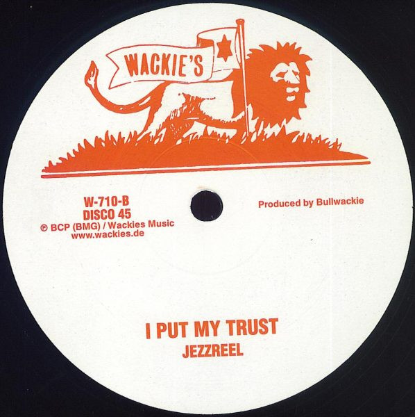 Jezzreel - All Depends On You / I Put My Trust | Wackie's (W-710) - 2