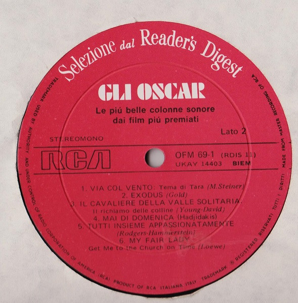 Various - Gli Oscar | Selezione Dal Reader's Digest (OFM 69-1) - 2 Various - Gli Oscar | Selezione Dal Reader's Digest (OFM 69-1) - 2