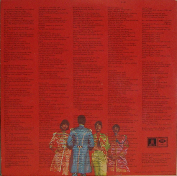 The Beatles - Sgt. Pepper's Lonely Hearts Club Band | Odeon (PCS 7027) - 4 The Beatles - Sgt. Pepper's Lonely Hearts Club Band | Odeon (PCS 7027) - 4