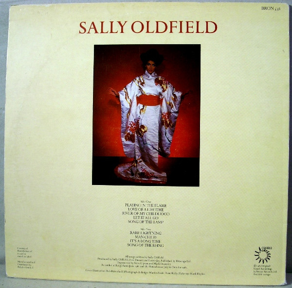 Sally Oldfield - Playing In The Flame | Bronze (BRON 536) - 2