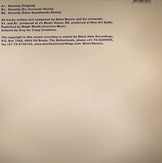 Coalition Vs. DJ Jeroenski - Serenity | CC (Black Hole CC 702-5) - 2