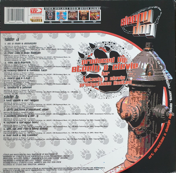 Various - Sleepy Dog | VP Records (VPRL2290) - 2