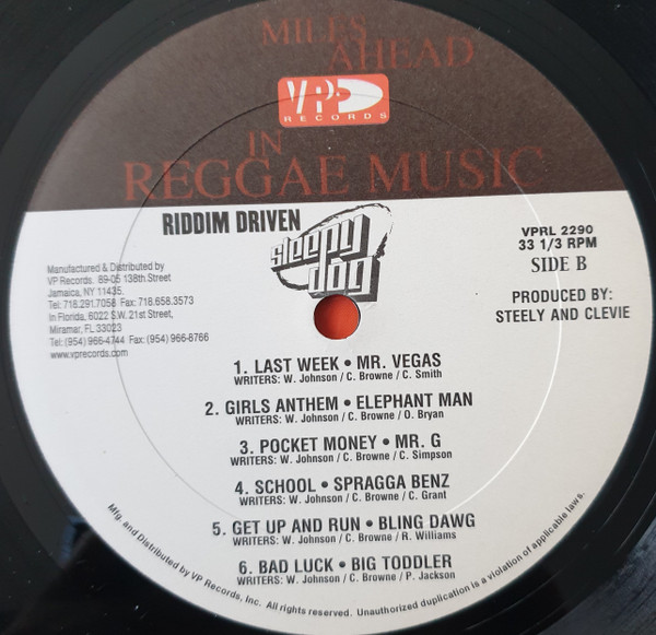 Various - Sleepy Dog | VP Records (VPRL2290) - 4