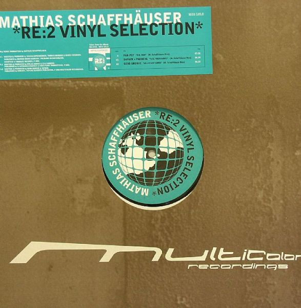 Mathias Schaffhäuser vs. Various - RE: 2 Vinyl Selection | Multicolor Recordings (MCR 149.0) - main