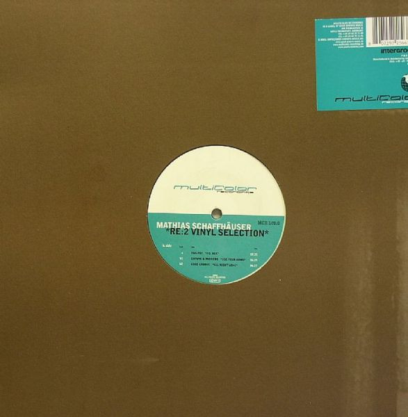 Mathias Schaffhäuser vs. Various - RE: 2 Vinyl Selection | Multicolor Recordings (MCR 149.0) - 2