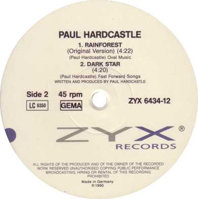 Paul Hardcastle - Rainforest 90 | ZYX Records (ZYX 6434-12) - 4 Paul Hardcastle - Rainforest 90 | ZYX Records (ZYX 6434-12) - 4