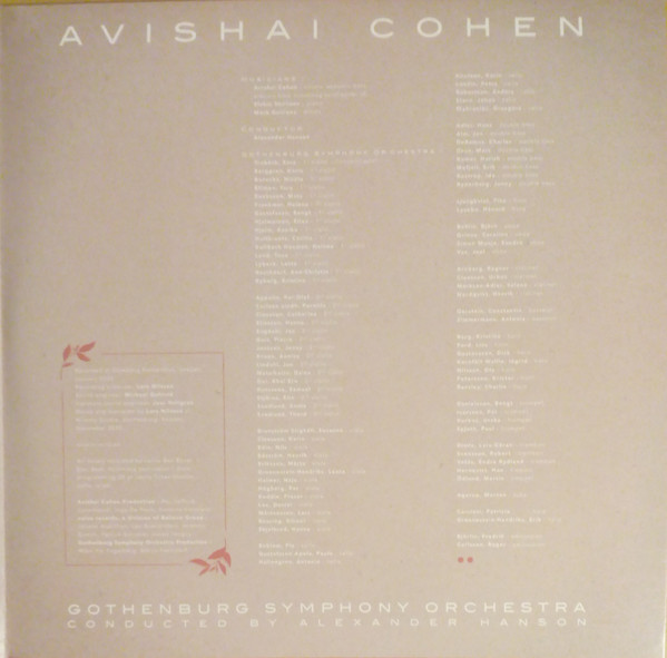 Avishai Cohen , Göteborgs Symfoniker Conducted By Alexander Hanson - Two Roses | Naïve (M7370) - 3
