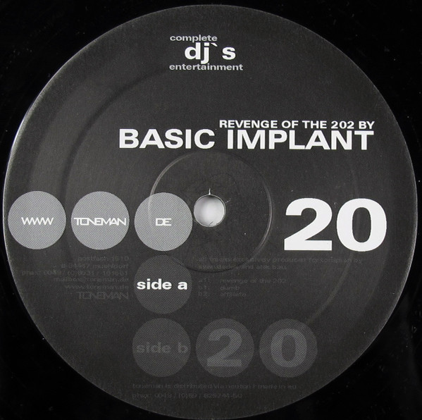 Basic Implant - Revenge Of The 202 | Toneman (Toneman 20)