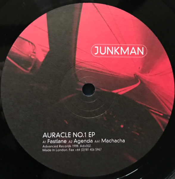 Junkman - Auracle No. 1 EP | Advanced Records (Adv002) - main