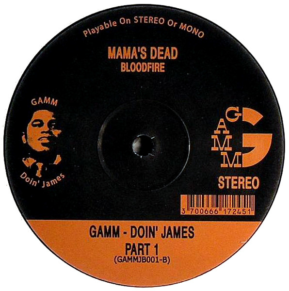 Various - GAMM - Doin' James Part 1 | G.A.M.M. (GAMMJB001) - 2
