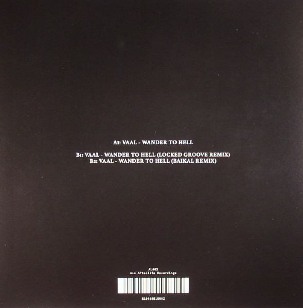 Vaal - Wander To Hell | Afterlife (AL002) - 2