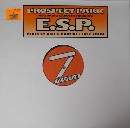Prospect Park Featuring Carolyn Harding - E.S.P | Z Records (ZEDD 12 033)