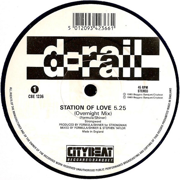 D-Rail - Station Of Love | City Beat (CBE 1236) - 3