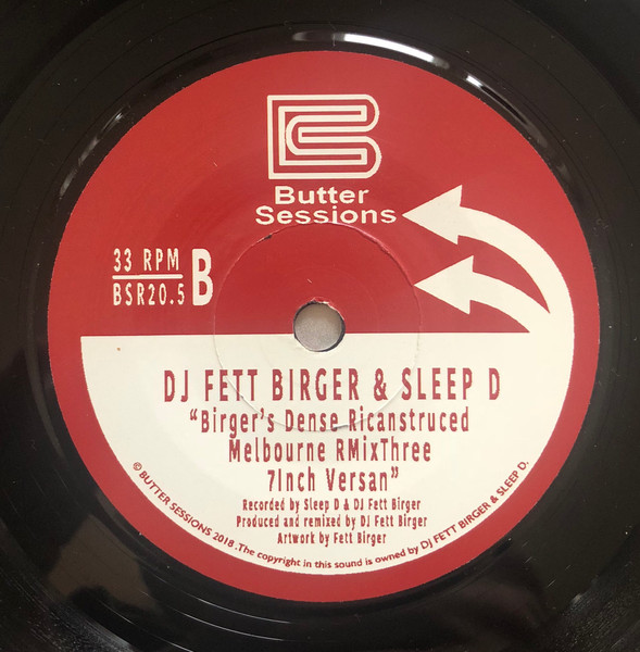 DJ Mind Leaf & The Herbalist / DJ Fett Burger - See Mi Rockin / Birger's Dense Ricanstruced Melbourne RMixThree 7inch Versan | Butter Sessions (BSR20.5) - 2