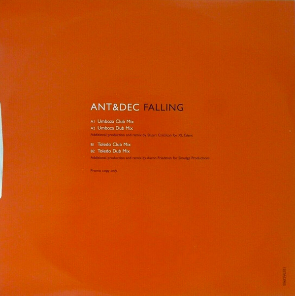 Ant & Dec - Falling | Telstar (12STAS2905) - 2 Ant & Dec - Falling | Telstar (12STAS2905) - 2