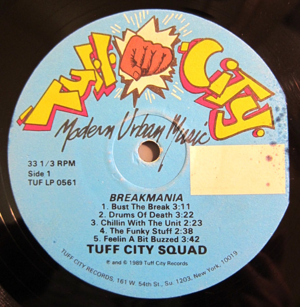 Tuff City Squad - Breakmania | Tuff City (TUF LP 0561) - 2 Tuff City Squad - Breakmania | Tuff City (TUF LP 0561) - 2