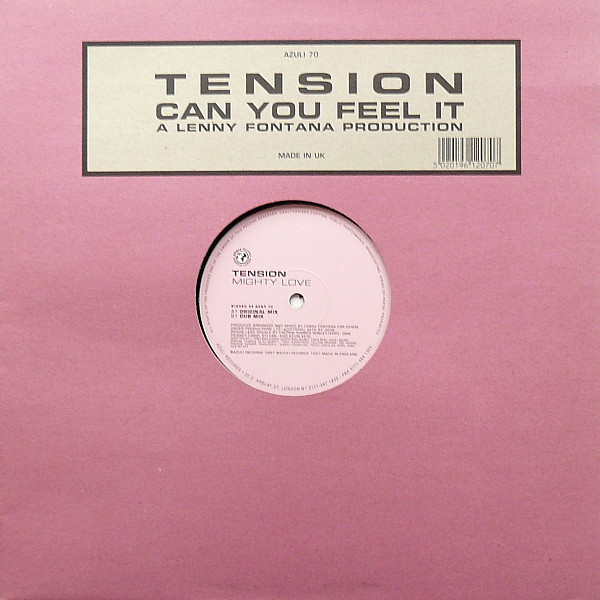 Tension - Can You Feel It | Azuli Records (AZNY 70)