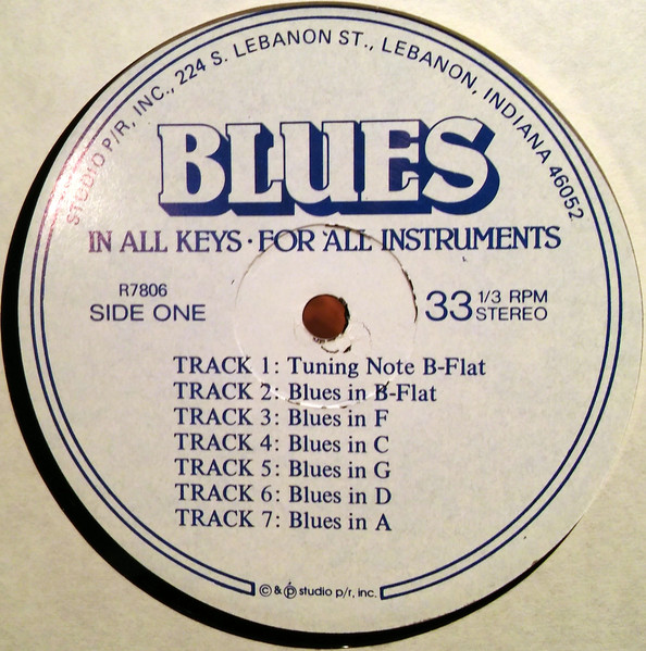 Harold Danko , Rufus Reid , Mel Lewis - Blues In All Keys - For All Instruments - Volume 1 | Studio Publications Recordings (R7806) - 3