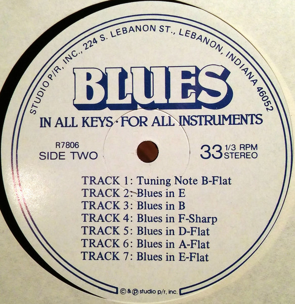 Harold Danko , Rufus Reid , Mel Lewis - Blues In All Keys - For All Instruments - Volume 1 | Studio Publications Recordings (R7806) - 4