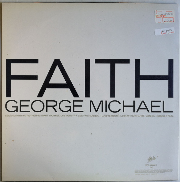 George Michael - Faith | Epic (EPC 460000 1) - 3
