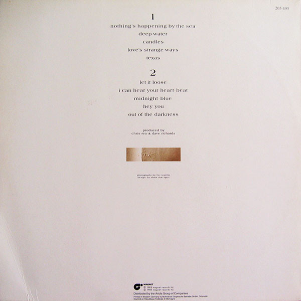 Chris Rea - Water Sign | Magnet (205 495) - 2
