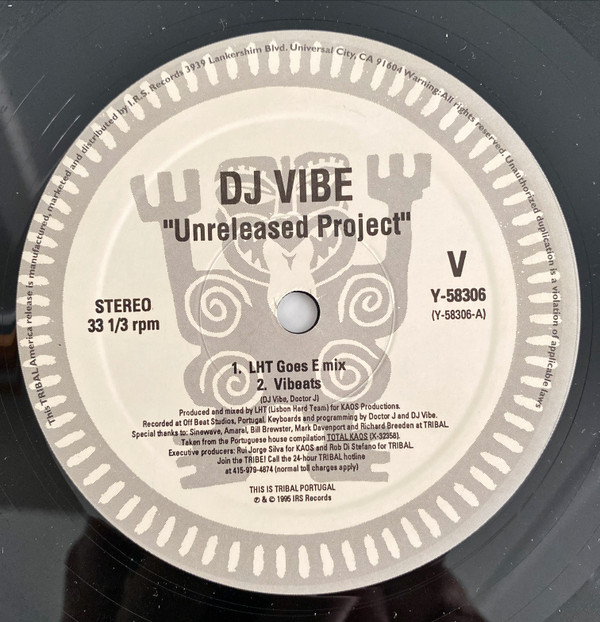 DJ Vibe - Unreleased Project | Tribal Portugal (Y-58306)