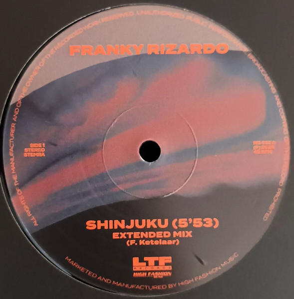 Franky Rizardo - Shinjuku | High Fashion Music (MS552) - 3