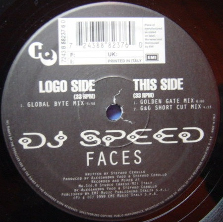 DJ Speed - Faces | Dance Factory (8 88237 6)