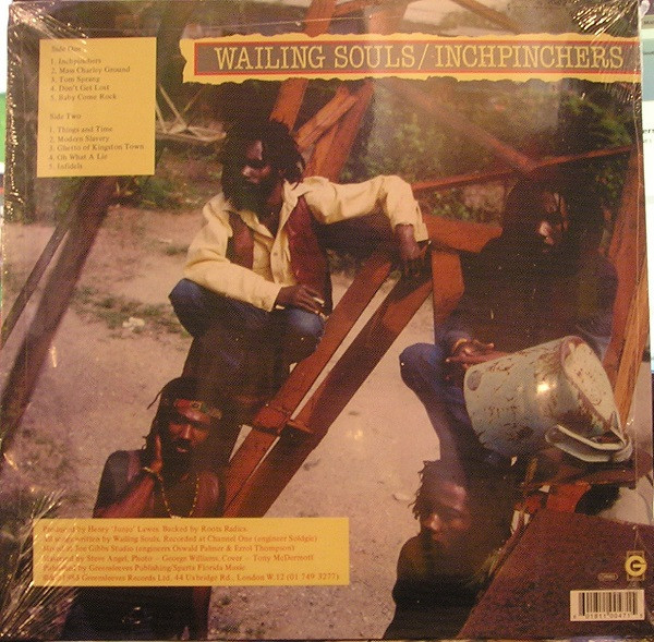 Wailing Souls - Inchpinchers | Greensleeves Records (GREL 47) Wailing Souls - Inchpinchers | Greensleeves Records (GREL 47)