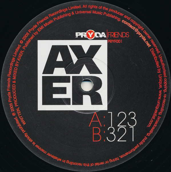 Axer - 123 | Pryda Friends (PRYF001) - 4